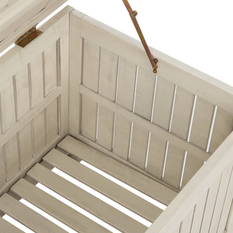 Safavieh Abri Water Resistant Eucalyptus Solid Wood Deck Box & Reviews